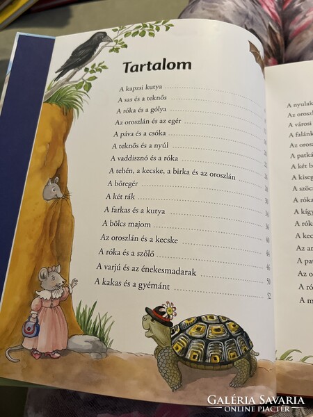 Legszebb állatmesék gyerekeknek, hibátlan +ajándék foglalkoztató füzet matricákkal