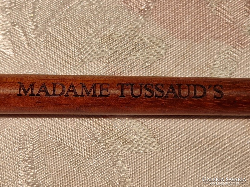 IRIDIUM POINT GERMANY töltőtoll, fa betét, emlék MADAME TUSSAUD'S