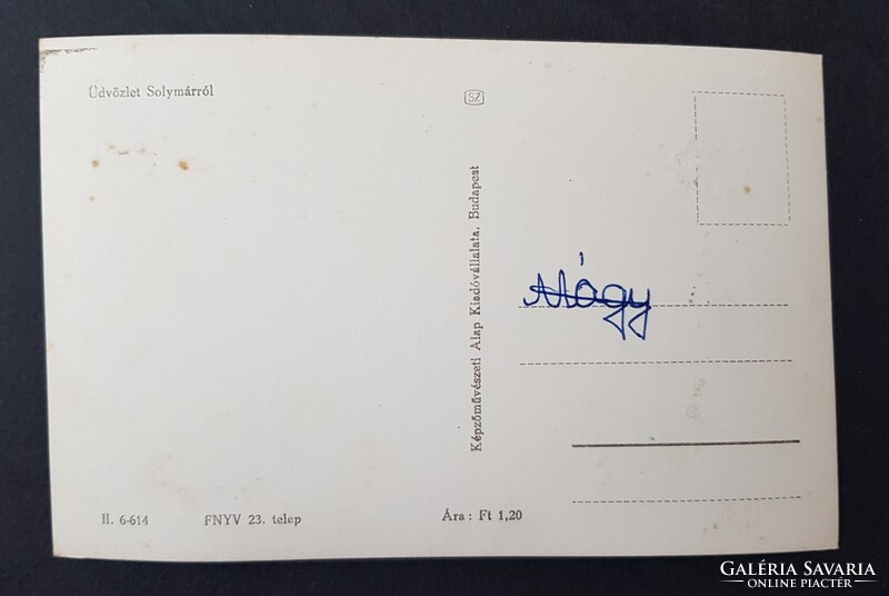 Solymár képeslap