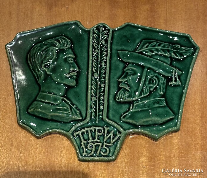 Petőfi Sándor kerámia