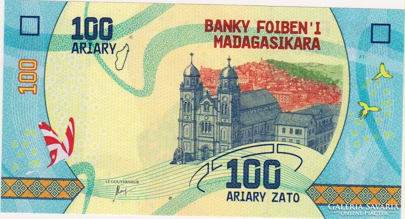 Madagaszkár 100 ariary 2017 UNC