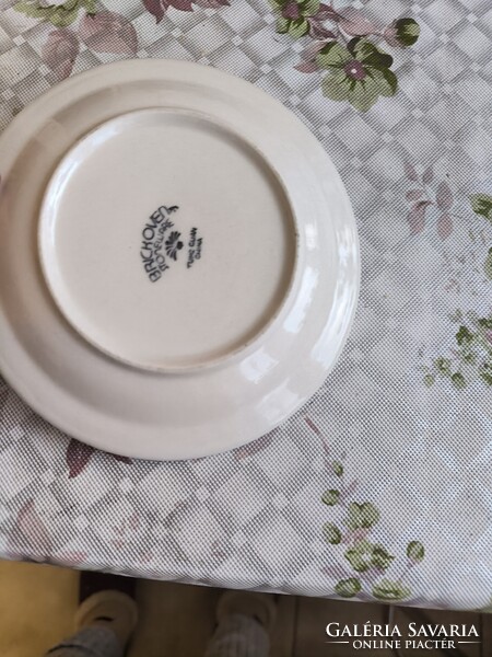 Porcelán kék virágos süteményes tányér eladó!