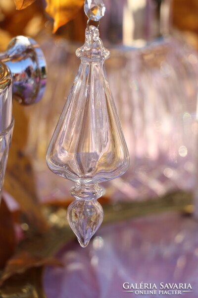 Kristály karácsonyfadísz