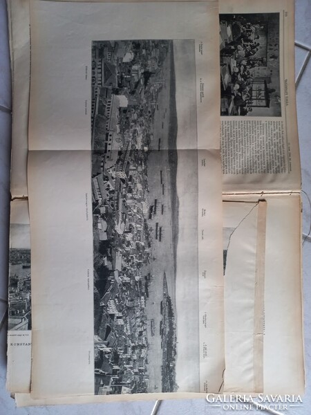 Antik Vasárnapi Újság 2-26.sz. kötésben 1896 - Milleniumi kiállítás-Yacht-raj, Ferencz Ferdinánd stb