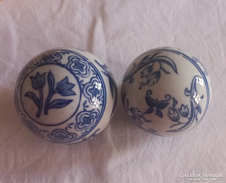 Porcelán golyó  Karácsonyi dekoráció