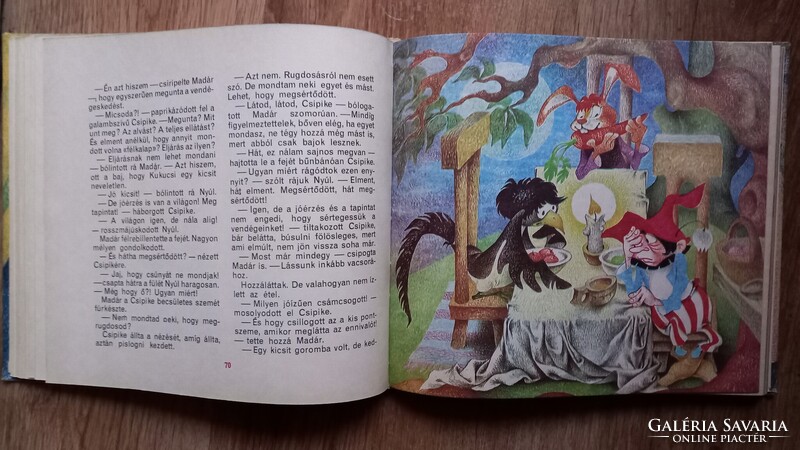 Fodor Sándor - Csipike mesekönyv 1984 - Rusz Lívia rajzaival