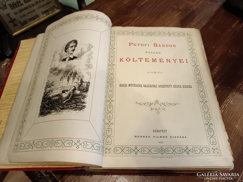 Petőfi Sándor összes költeményei, 1879-es kiadás Petőfi album, Hazai művészek rajzaival diszitett
