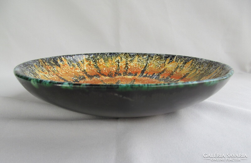 Bodrogkeresztúri kerámia fali tál