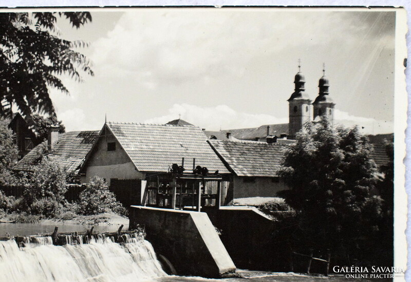 Székelyudvarhely - Küküllő gátja   régi képeslap  1942    jó fotó