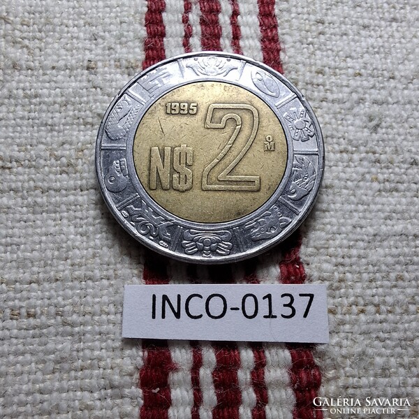 Mexikó 2 Új Peso 1995 VF
