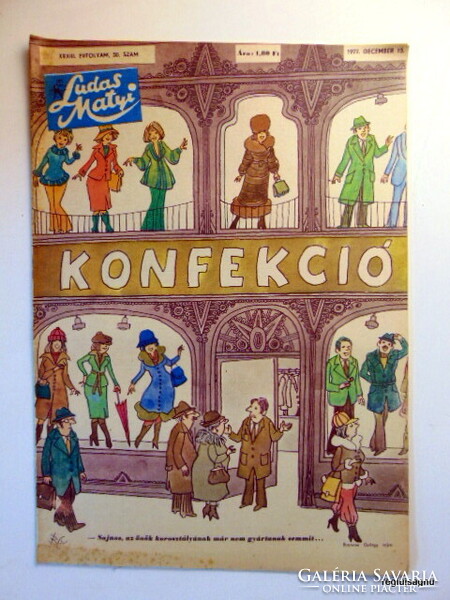 1977 december 15  /  Ludas Matyi  /  Ssz.:  24626