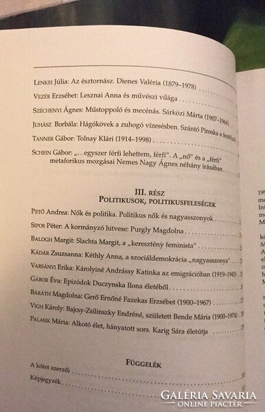 Asszonysorsok a 20. században