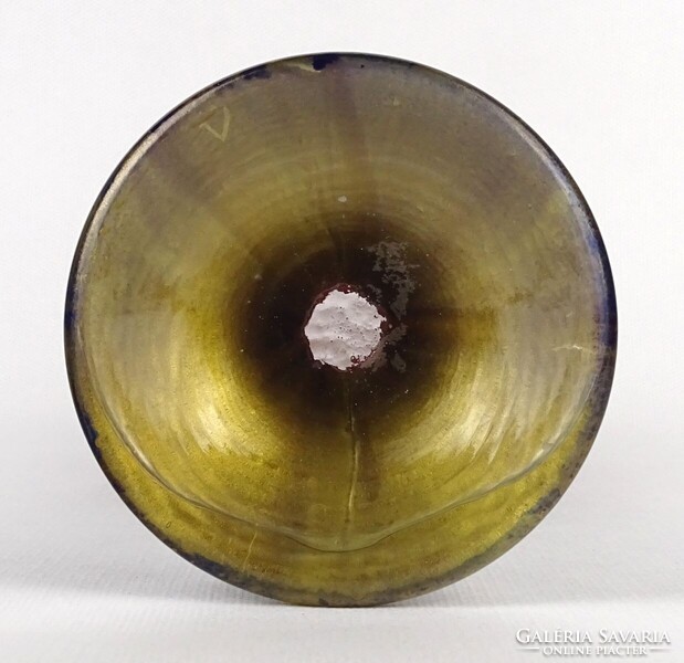 1P864 Nagyméretű üveg váza 30.5 cm