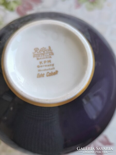 Német , Bavaria porcelán váza, kézi festéssel  eladó!