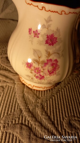 Régi zsolnay virágos tejkiöntő