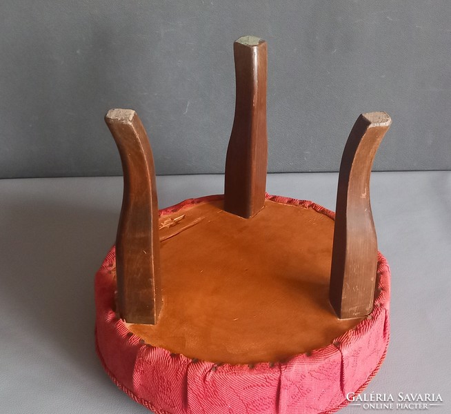 Antik egyedi 3 lábú szék,  stoki szófa ALKUDHATÓ design