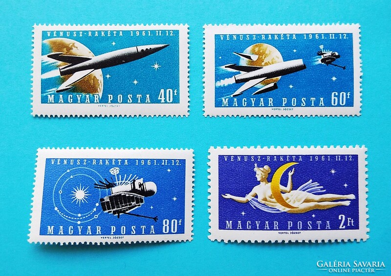 (Z) 1961. Vénusz-rakéta sor** - (Kat.: 900.-)