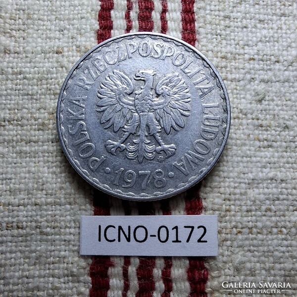 Lengyelország 1 Zloty 1978 VF