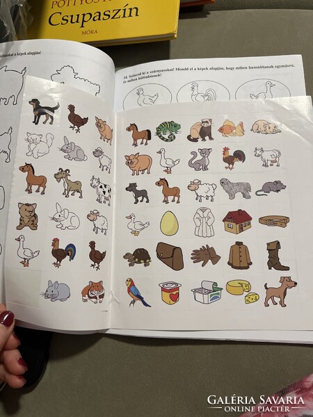 Legszebb állatmesék gyerekeknek, hibátlan +ajándék foglalkoztató füzet matricákkal