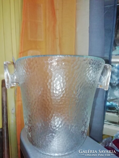 Régi üveg váza különleges darab Sok Aukció és Akciók Vegye Vigye