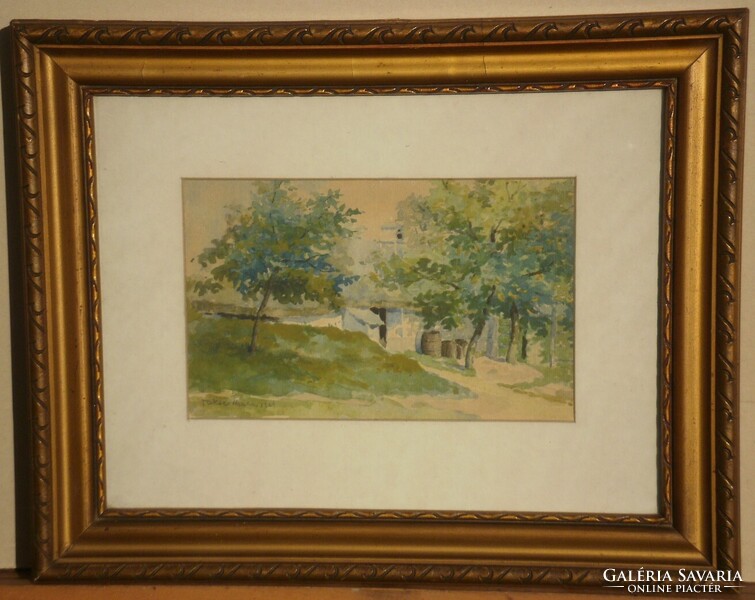 (K) Takács Mara : Borpince / 1924