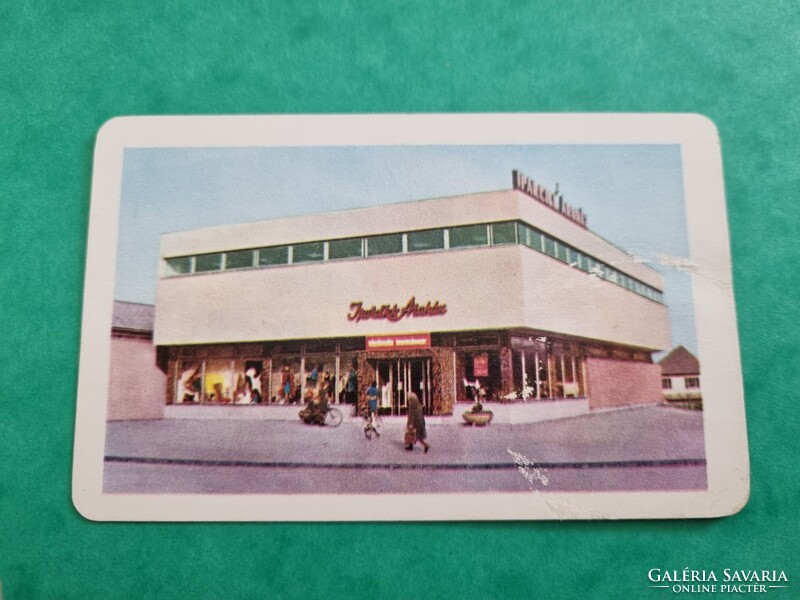 JÁNOSSOMORJAI ÁFÉSZ IPARCIKK ÁRUHÁZ  1973. évi kártyanaptár