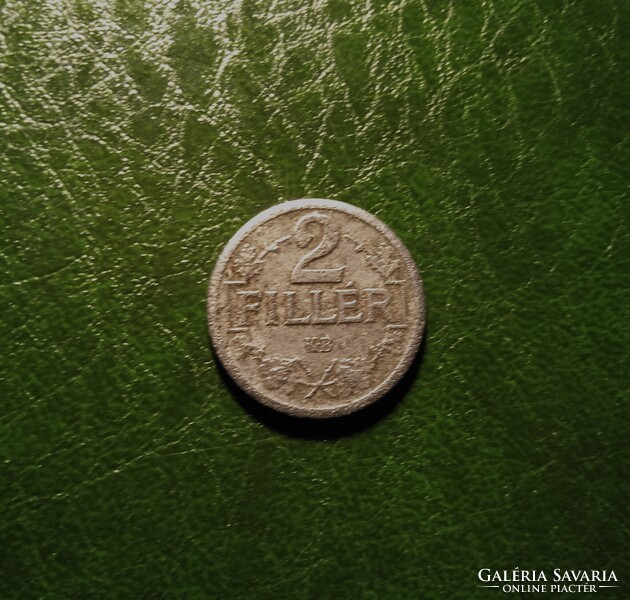Vas 2 fillér 1917. I. Károly kora
