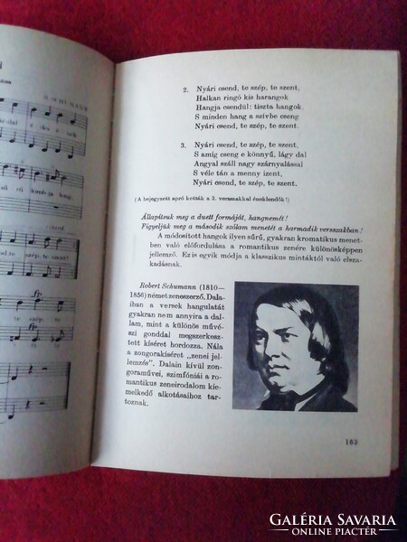 Régi Ének-zene a gimnáziumok  1.  osztálya számára  1966. Tankönyvkiadó .  nagyon jó állapotú