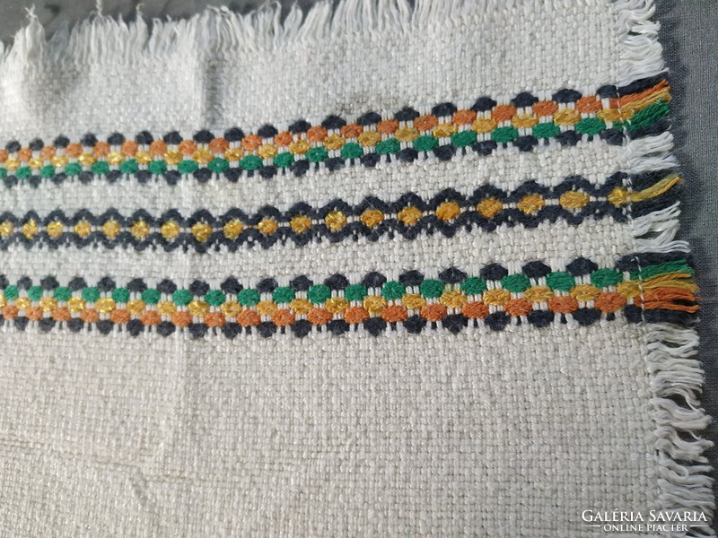 2 szép szőttes szalvéta vagy terítő, hibátlan