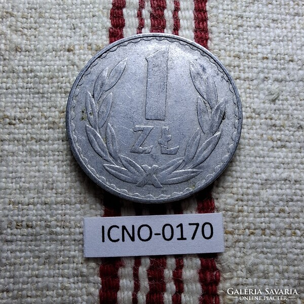 Lengyelország 1 Zloty 1977 VF