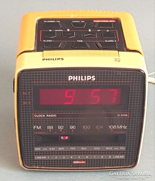 Philips D3110/2 Cube rádiós AM/FM ébresztő óra