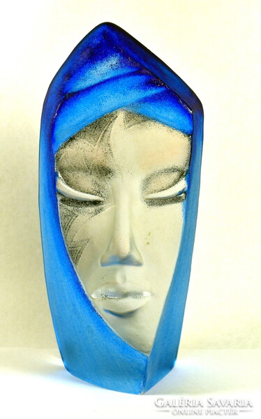 Mats Jonasson (1945) " KÉK PORTRÉ "