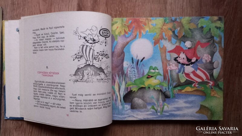 Fodor Sándor - Csipike mesekönyv 1984 - Rusz Lívia rajzaival