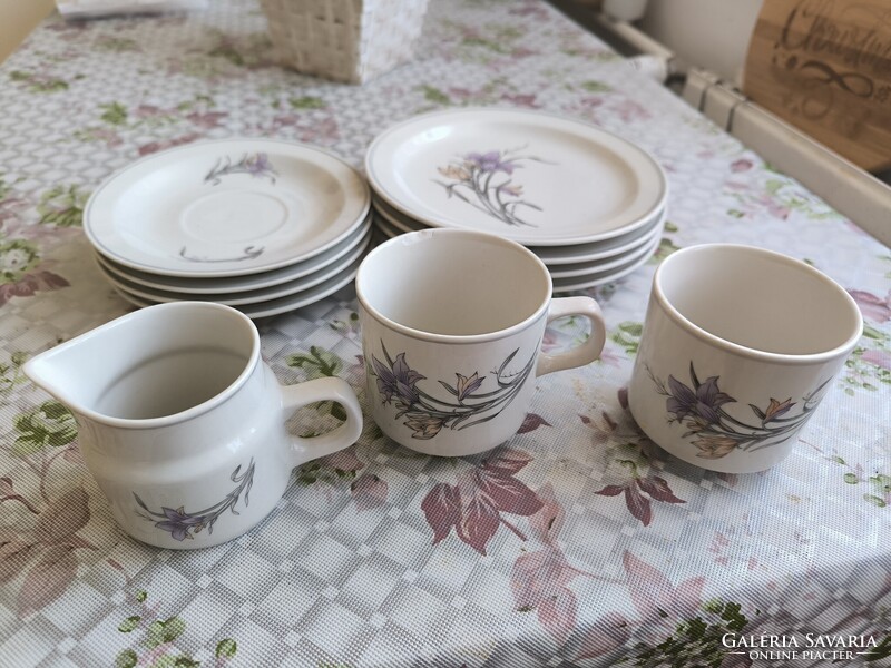 Kerámia  csésze, kistányér, süteményes tányér eladó!