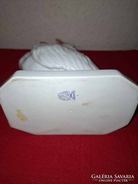 Herendi  Színes Pelikán madár eladó a képek alapján 20,5 cm