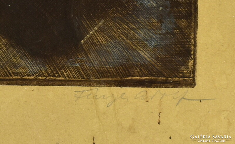 Fényes Adolf (1867 - 1945) és Prihoda István (1891 - 1956) MEGPIHENŐ ASSZONY