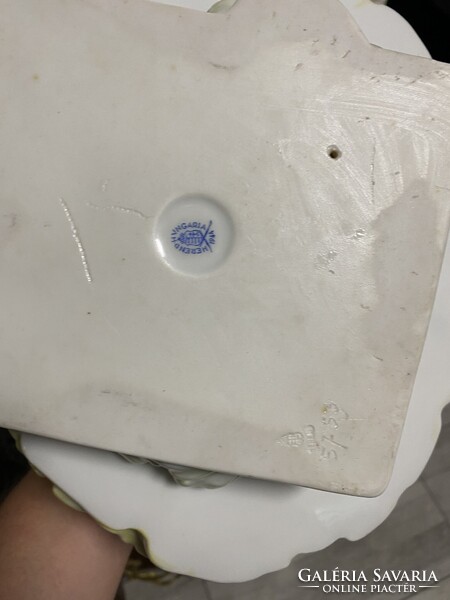 Herendi Antik Sárga Déryné! Hibátlan!