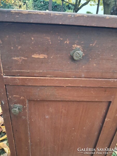Régi szecesszciós szekrény, éjjeli szekrény