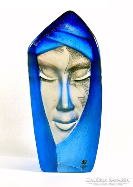 Mats Jonasson (1945) " KÉK PORTRÉ "