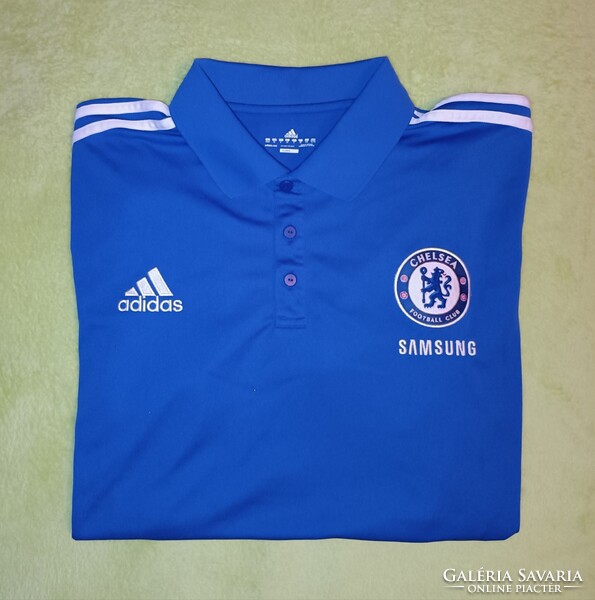 Kb új XL-es vintage adidas Chelsea FC (2011/12) galléros tréning póló