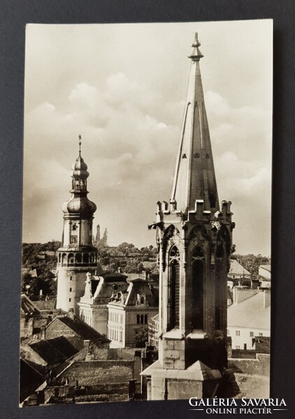 Sopron város képeslap