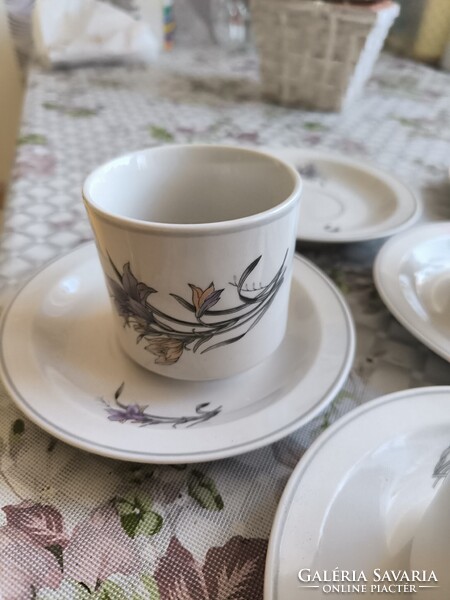 Kerámia  csésze, kistányér, süteményes tányér eladó!