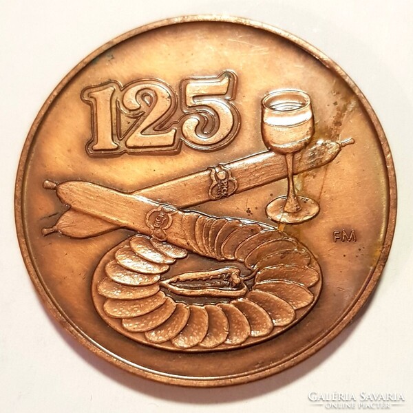 Pick Szegedi Szalámigyár 120 és 125 év emlékérem /Fritz Mihály/