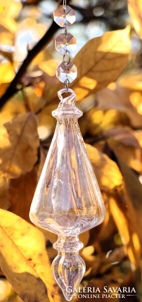 Kristály karácsonyfadísz