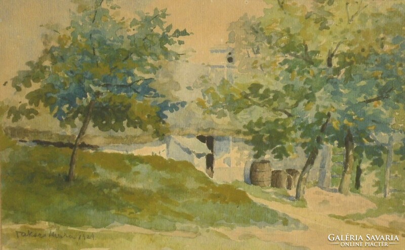 (K) Takács Mara : Borpince / 1924