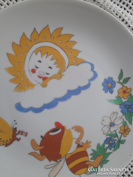 Kahla gyerekmintás lapos tányér