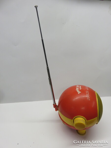 Vintage-Retro Audioton Junior Line Soun Machine Design "Űrlény" AM-FM Rádió 1991
