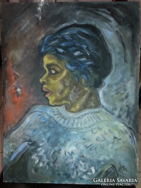 Fekete nő portréja