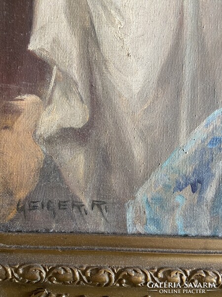 GEIGER RICHÁRD ( 1870-1945 ) - Rabszolganő