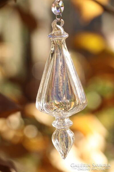 Kristály karácsonyfadísz